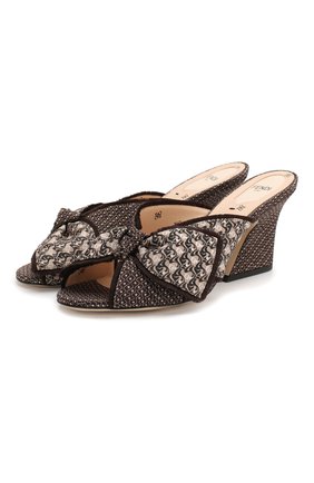 Женские текстильные мюли FENDI бежевого цвета по цене 59000 руб., арт. 8R7031 AADC | Фото 1 Женские текстильные мюли FENDI бежевого цвета, арт. 8R7031 AADC | Фото 1