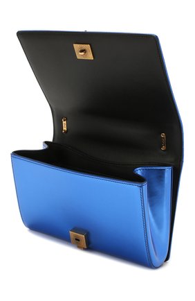 Женская сумка devotion small DOLCE & GABBANA синего цвета по цене 124000 руб., арт. BB6652/AK772 | Фото 4 Женская сумка devotion small DOLCE & GABBANA синего цвета, арт. BB6652/AK772 | Фото 4