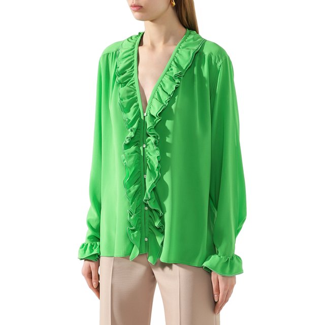 Шелковая блузка Victoria Beckham 11034953