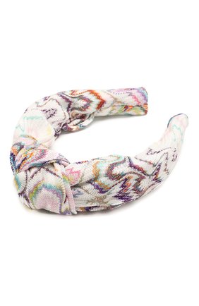 Женский ободок для волос MISSONI разноцветного цвета по цене 19950 руб., арт. MMS00052/BR00AJ | Фото 2 Женский ободок для волос MISSONI разноцветного цвета, арт. MMS00052/BR00AJ | Фото 2