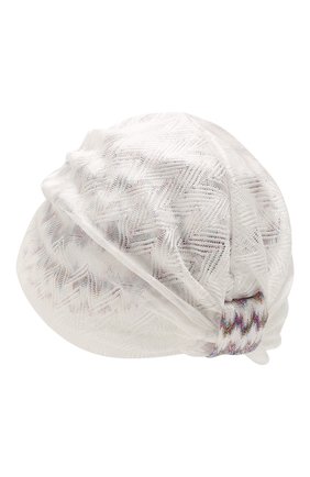 Женский чалма MISSONI белого цвета по цене 20700 руб., арт. MMS00004/BR00B5 | Фото 2 Женский чалма MISSONI белого цвета, арт. MMS00004/BR00B5 | Фото 2