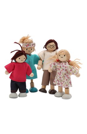 Детского игрушка кукольная семья PLAN TOYS разноцветного цвета по цене 2160 руб., арт. 7142 | Фото 1 Детского игрушка кукольная семья PLAN TOYS разноцветного цвета, арт. 7142 | Фото 1