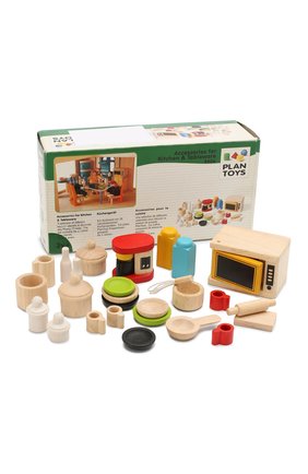 Детского игрушка аксессуары для кухни PLAN TOYS разноцветного цвета по цене 1360 руб., арт. 9406 | Фото 2 Детского игрушка аксессуары для кухни PLAN TOYS разноцветного цвета, арт. 9406 | Фото 2