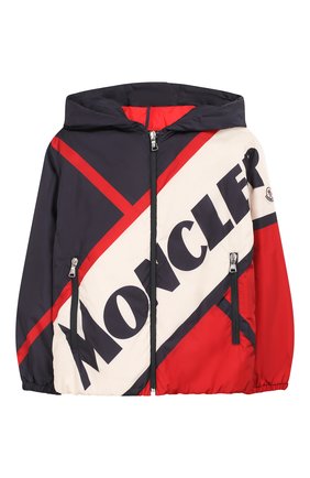 Детского пуховая куртка MONCLER разноцветного цвета по цене 47500 руб., арт. F1-954-1A514-20-C0514/8-10A | Фото 1 Детского пуховая куртка MONCLER разноцветного цвета, арт. F1-954-1A514-20-C0514/8-10A | Фото 1