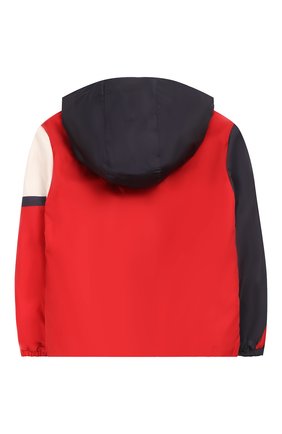 Детского пуховая куртка MONCLER разноцветного цвета по цене 47500 руб., арт. F1-954-1A514-20-C0514/8-10A | Фото 2 Детского пуховая куртка MONCLER разноцветного цвета, арт. F1-954-1A514-20-C0514/8-10A | Фото 2