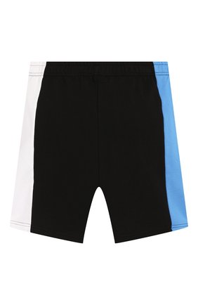 Детские хлопковые шорты STELLA MCCARTNEY черного цвета по цене 4210 руб., арт. 588634/S0J30 | Фото 2 Детские хлопковые шорты STELLA MCCARTNEY черного цвета, арт. 588634/S0J30 | Фото 2