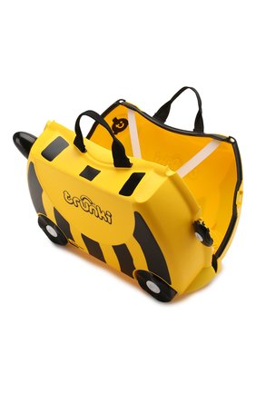 Детский чемодан TRUNKI желтого цвета по цене 7270 руб., арт. 0044-GB01-P1 | Фото 3 Детский чемодан TRUNKI желтого цвета, арт. 0044-GB01-P1 | Фото 3