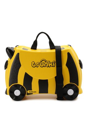 Детский чемодан TRUNKI желтого цвета по цене 7270 руб., арт. 0044-GB01-P1 | Фото 4 Детский чемодан TRUNKI желтого цвета, арт. 0044-GB01-P1 | Фото 4