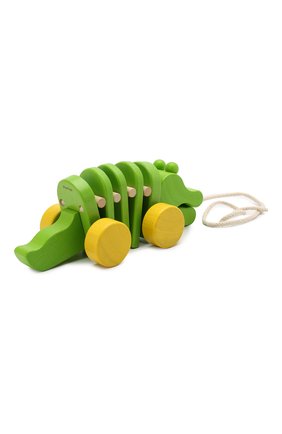 Детского игрушка каталка крокодил PLAN TOYS разноцветного цвета, арт. 5105 | Фото 2