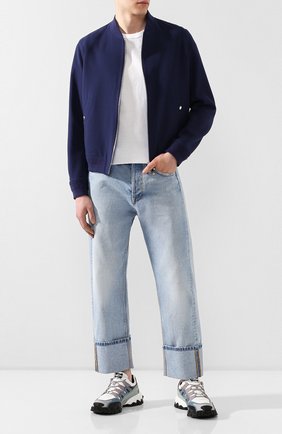 Мужской двусторонний бомбер BERLUTI синего цвета по цене 233000 руб., арт. R170BL86-001 | Фото 2 Мужской двусторонний бомбер BERLUTI синего цвета, арт. R170BL86-001 | Фото 2