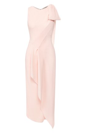 Женское шерстяное платье ROLAND MOURET светло-розового цвета по цене 150000 руб., арт. SS20/S0896/F0275 | Фото 1 Женское шерстяное платье ROLAND MOURET светло-розового цвета, арт. SS20/S0896/F0275 | Фото 1