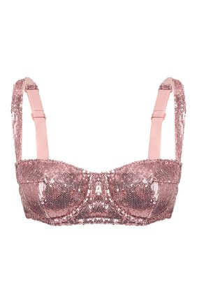 Женская топ-бюстье DOLCE & GABBANA розового цвета по цене 61500 руб., арт. 01B36T/FLMK4 | Фото 1 Женская топ-бюстье DOLCE & GABBANA розового цвета, арт. 01B36T/FLMK4 | Фото 1