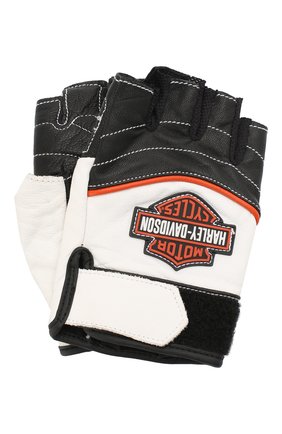 Женские кожаные перчатки genuine motorclothes HARLEY-DAVIDSON черно-белого цвета по цене 8000 руб., арт. 98167-18VW | Фото 1 Женские кожаные перчатки genuine motorclothes HARLEY-DAVIDSON черно-белого цвета, арт. 98167-18VW | Фото 1