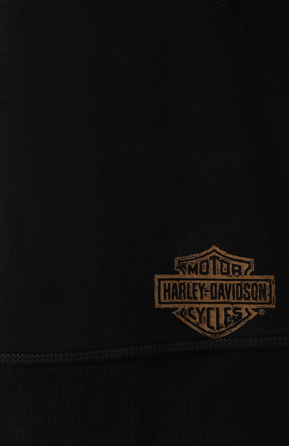 Мужской хлопковое худи genuine motorclothes HARLEY-DAVIDSON черного цвета, арт. 96311-20VM | Фото 5 (Рукава: Длинные; Длина (для топов): Стандартные; Принт: С принтом; Мужское Кросс-КТ: Худи-одежда; Материал внешний: Хлопок)