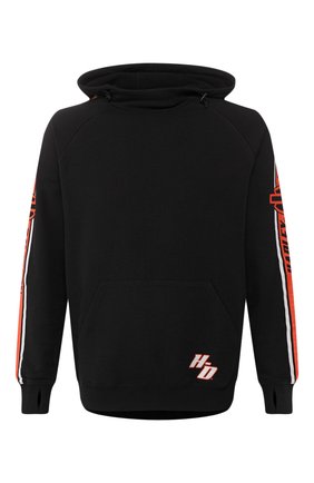 Мужской хлопковое худи genuine motorclothes HARLEY-DAVIDSON черного цвета по цене 12270 руб., арт. 96135-18VM | Фото 1 Мужской хлопковое худи genuine motorclothes HARLEY-DAVIDSON черного цвета, арт. 96135-18VM | Фото 1