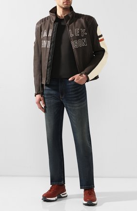 Мужские джинсы genuine motorclothes HARLEY-DAVIDSON синего цвета по цене 10510 руб., арт. 99068-20VM | Фото 2 Мужские джинсы genuine motorclothes HARLEY-DAVIDSON синего цвета, арт. 99068-20VM | Фото 2