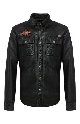 Мужская кожаная куртка 1903 HARLEY-DAVIDSON черного цвета по цене 45500 руб., арт. 97008-20VM | Фото 1 Мужская кожаная куртка 1903 HARLEY-DAVIDSON черного цвета, арт. 97008-20VM | Фото 1