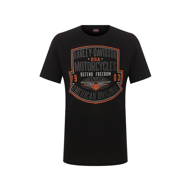 Хлопковая футболка Exclusive for Moscow Harley Davidson 11039653