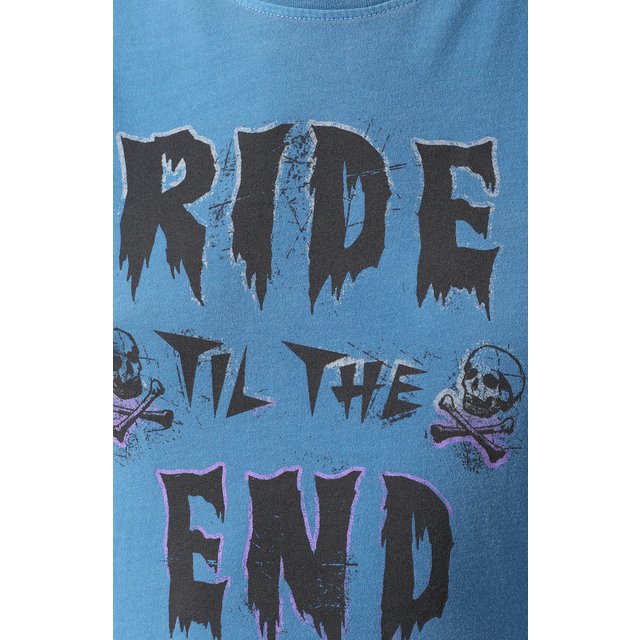 фото Хлопковая футболка black label harley-davidson