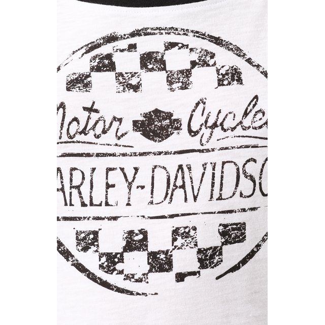 фото Хлопковая футболка genuine motorclothes harley-davidson