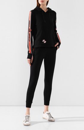 Женский хлопковое худи genuine motorclothes HARLEY-DAVIDSON черного цвета по цене 11540 руб., арт. 96159-18VW | Фото 2 Женский хлопковое худи genuine motorclothes HARLEY-DAVIDSON черного цвета, арт. 96159-18VW | Фото 2