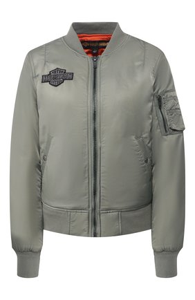 Женский бомбер 1903 HARLEY-DAVIDSON хаки цвета по цене 26460 руб., арт. 97477-19VW | Фото 1 Женский бомбер 1903 HARLEY-DAVIDSON хаки цвета, арт. 97477-19VW | Фото 1