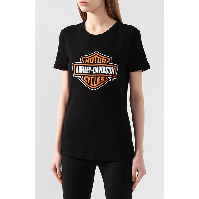 фото Хлопковая футболка exclusive for moscow harley-davidson