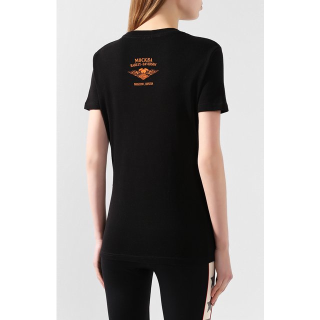 фото Хлопковая футболка exclusive for moscow harley-davidson