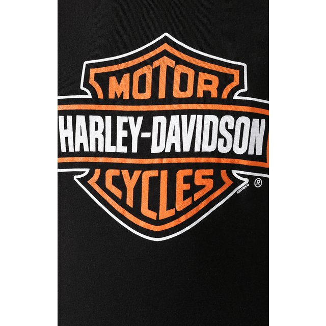 фото Хлопковая футболка exclusive for moscow harley-davidson