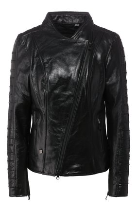 Женская кожаная куртка h-d moto HARLEY-DAVIDSON черного цвета по цене 68530 руб., арт. 98008-20EW | Фото 1 Женская кожаная куртка h-d moto HARLEY-DAVIDSON черного цвета, арт. 98008-20EW | Фото 1
