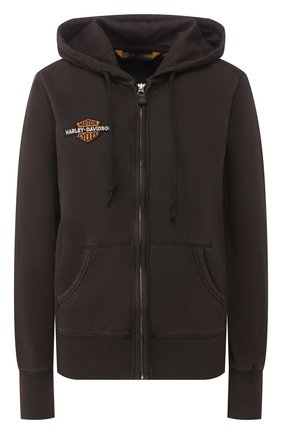 Женский толстовка genuine motorclothes HARLEY-DAVIDSON коричневого цвета по цене 16590 руб., арт. 99129-20VW | Фото 1 Женский толстовка genuine motorclothes HARLEY-DAVIDSON коричневого цвета, арт. 99129-20VW | Фото 1