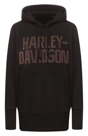 Женский хлопковое худи 1903 HARLEY-DAVIDSON черного цвета по цене 13970 руб., арт. 96352-19VW | Фото 1 Женский хлопковое худи 1903 HARLEY-DAVIDSON черного цвета, арт. 96352-19VW | Фото 1