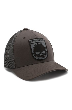 Мужской бейсболка genuine motorclothes HARLEY-DAVIDSON серого цвета по цене 4860 руб., арт. 99410-16VM | Фото 1 Мужской бейсболка genuine motorclothes HARLEY-DAVIDSON серого цвета, арт. 99410-16VM | Фото 1 (Материал: Хлопок, Текстиль)