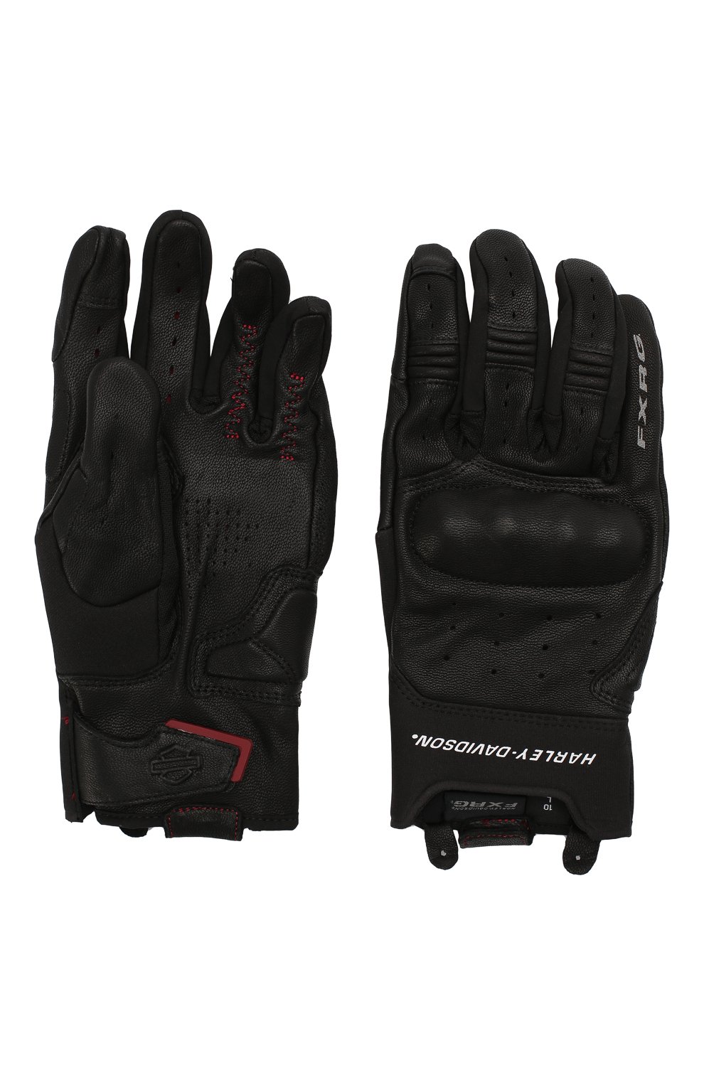 Мужские кожаные перчатки fxrg HARLEY-DAVIDSON черного цвета по цене 15360 руб., арт. 98387-19EM | Фото 2 Мужские кожаные перчатки fxrg HARLEY-DAVIDSON черного цвета, арт. 98387-19EM | Фото 2
