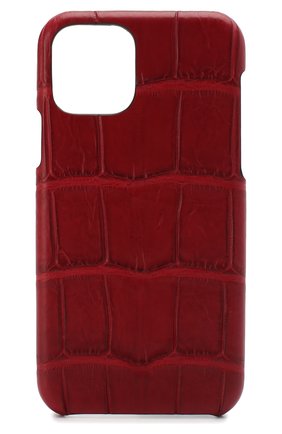 Мужской чехол для iphone 11 pro 2MESTYLE красного цвета по цене 34000 руб., арт. DD289/CSIA | Фото 1 Мужской чехол для iphone 11 pro 2MESTYLE красного цвета, арт. DD289/CSIA | Фото 1