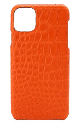 Чехол для iphone 11 pro max 2MESTYLE оранжевого цвета, арт. DD331/CSIA | Фото 1 (Женское Кросс-КТ: Кожа iPhone; Материал: Кожа; Региональные ограничения белый список (Axapta Mercury): RU)