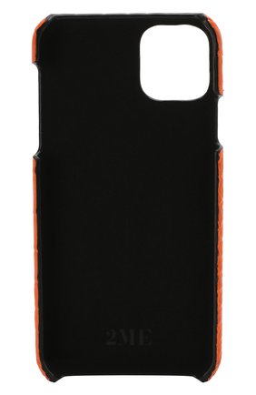 Чехол для iphone 11 pro max 2MESTYLE оранжевого цвета, арт. DD331/CSIA | Фото 2 (Женское Кросс-КТ: Кожа iPhone; Материал: Кожа; Региональные ограничения белый список (Axapta Mercury): RU)