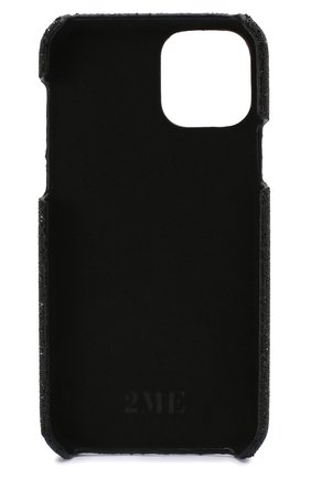 Мужской чехол для iphone 11 pro 2MESTYLE черного цвета по цене 17650 руб., арт. DD309 | Фото 2 Мужской чехол для iphone 11 pro 2MESTYLE черного цвета, арт. DD309 | Фото 2