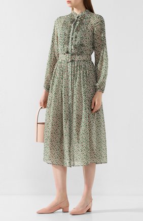Женская замшевые туфли MANSUR GAVRIEL розового цвета по цене 37600 руб., арт. FSB053SU | Фото 2 Женская замшевые туфли MANSUR GAVRIEL розового цвета, арт. FSB053SU | Фото 2