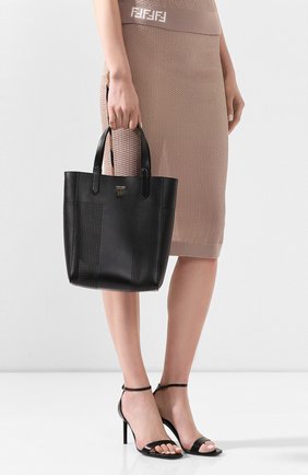 Женский сумка t tote small TOM FORD черного цвета по цене 111500 руб., арт. L1283T-ICL002 | Фото 2 Женский сумка t tote small TOM FORD черного цвета, арт. L1283T-ICL002 | Фото 2