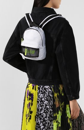 Женский рюкзак MSGM белого цвета по цене 12300 руб., арт. 2841MDZ079 890 | Фото 2 Женский рюкзак MSGM белого цвета, арт. 2841MDZ079 890 | Фото 2