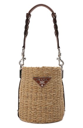 Женская сумка bucket PRADA бежевого цвета по цене 0 руб., арт. 1BE052-2DJD-F0A5T-OOO | Фото 1 Женская сумка bucket PRADA бежевого цвета, арт. 1BE052-2DJD-F0A5T-OOO | Фото 1 (Сумки-технические: Сумки через плечо, Сумки top-handle; Размер: medium; Материал: Растительное волокно)