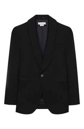 Детский костюм из пиджака и брюк STELLA MCCARTNEY черного цвета по цене 22700 руб., арт. 600182/S0KG3 | Фото 2 Детский костюм из пиджака и брюк STELLA MCCARTNEY черного цвета, арт. 600182/S0KG3 | Фото 2