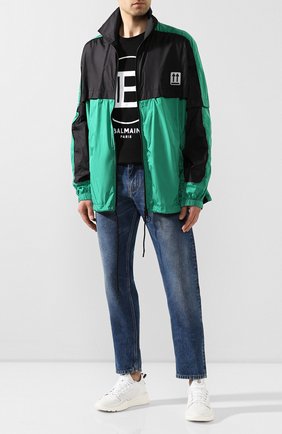 Мужские кожаные кроссовки anakin MONCLER белого цвета по цене 44000 руб., арт. F1-09A-4M708-00-02S95 | Фото 2 Мужские кожаные кроссовки anakin MONCLER белого цвета, арт. F1-09A-4M708-00-02S95 | Фото 2