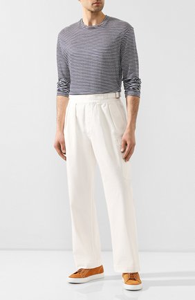 Мужские хлопковые брюки RALPH LAUREN белого цвета по цене 111000 руб., арт. 790787186 | Фото 2 Мужские хлопковые брюки RALPH LAUREN белого цвета, арт. 790787186 | Фото 2 (Материал внешний: Хлопок; Длина (брюки, джинсы): Стандартные; Случай: Повседневный)