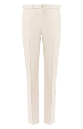 Мужские хлопковые брюки LORO PIANA кремвого цвета, арт. FAL0982 | Фото 1 (Материал внешний: Хлопок; Длина (брюки, джинсы): Стандартные; Случай: Повседневный; Стили: Кэжуэл; Региональные ограничения белый список (Axapta Mercury): RU)