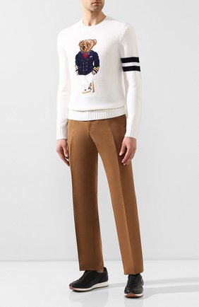 Мужской кашемировый свитер RALPH LAUREN белого цвета по цене 119000 руб., арт. 790787791 | Фото 2 Мужской кашемировый свитер RALPH LAUREN белого цвета, арт. 790787791 | Фото 2