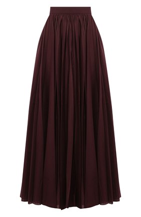 Женская хлопковая юбка ALAIA бордового цвета по цене 189500 руб., арт. AB9J359TT254 | Фото 1 Женская хлопковая юбка ALAIA бордового цвета, арт. AB9J359TT254 | Фото 1