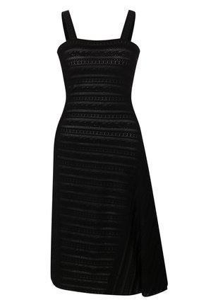 Женское платье из вискозы ALAIA черного цвета по цене 139500 руб., арт. AS9RN50RM537 | Фото 1 Женское платье из вискозы ALAIA черного цвета, арт. AS9RN50RM537 | Фото 1