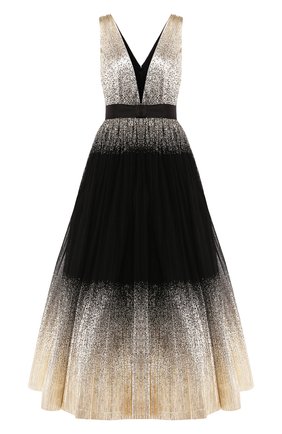 Женское платье JENNY PACKHAM черного цвета по цене 278500 руб., арт. JJD135B | Фото 1 Женское платье JENNY PACKHAM черного цвета, арт. JJD135B | Фото 1